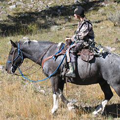 Man Riding Horse