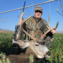 Hunter with Deer