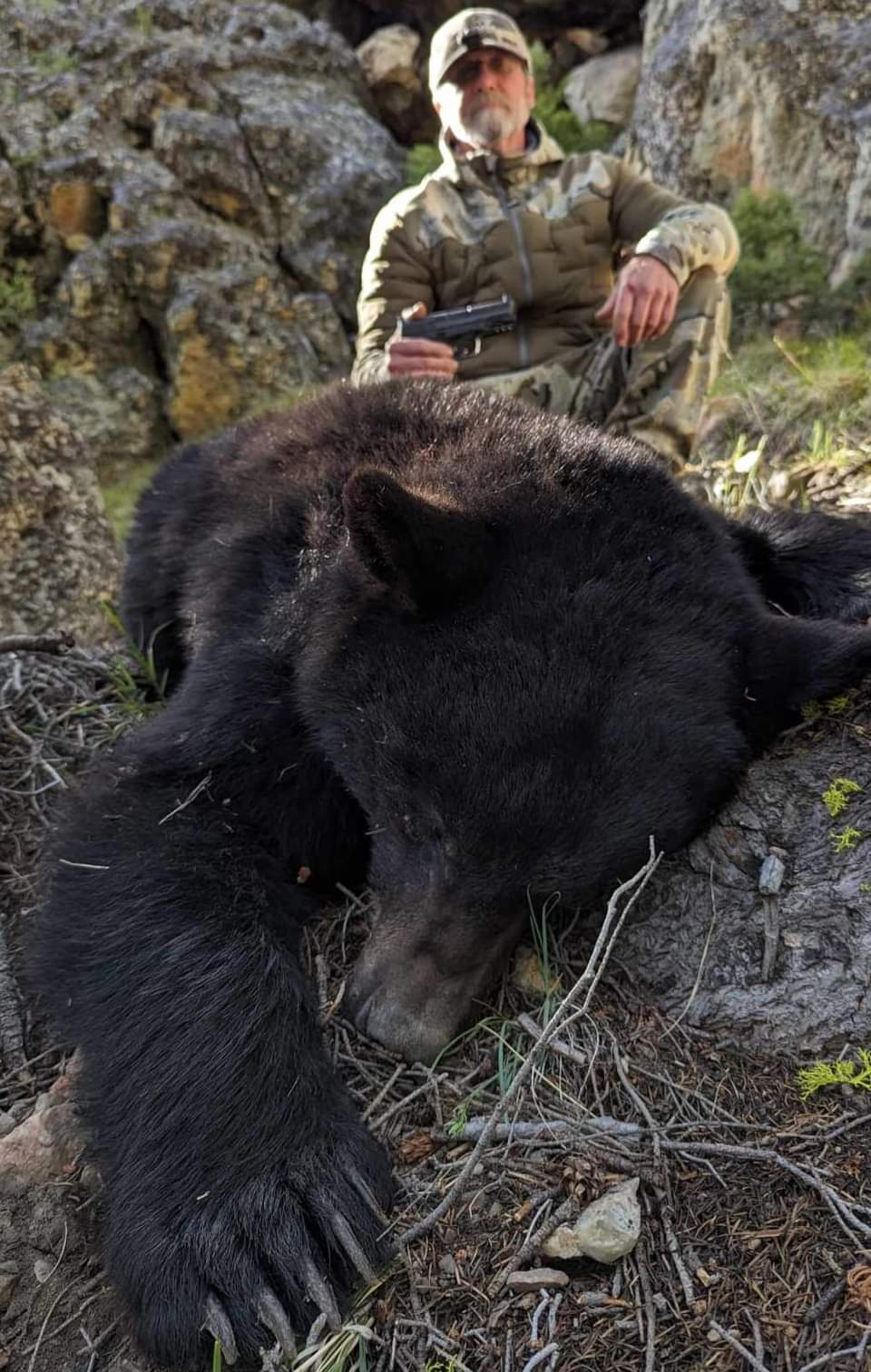 Man with Bear